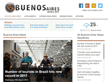 Tablet Screenshot of buenosairesnews.net